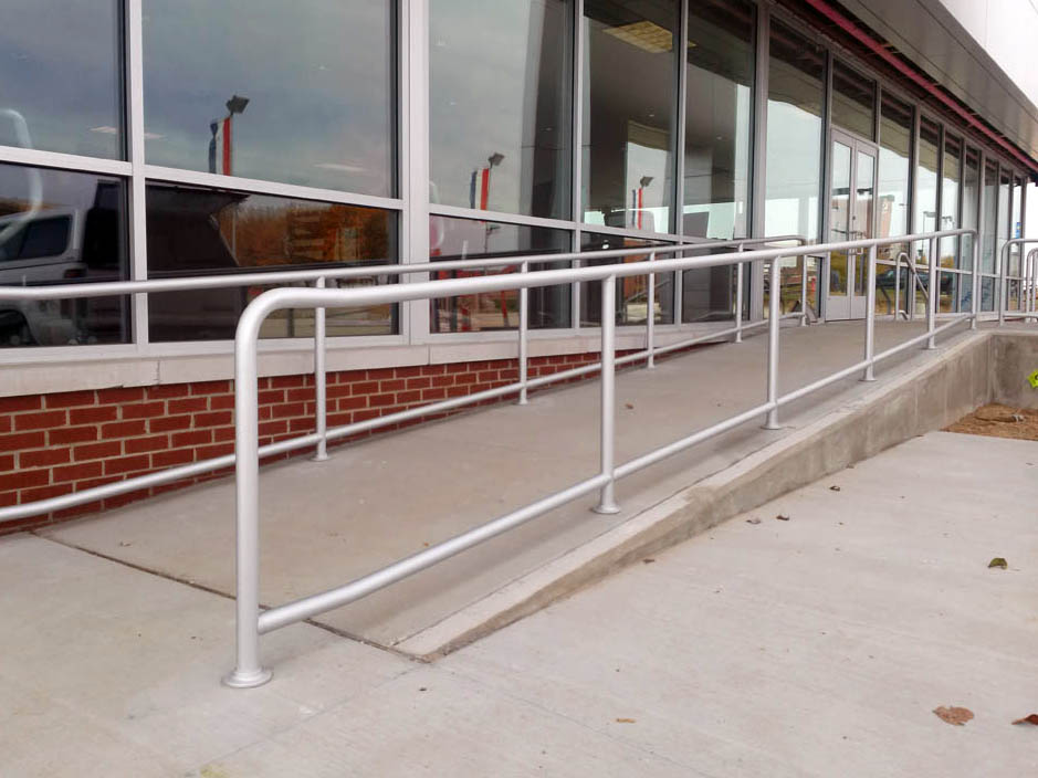 commercial railings example