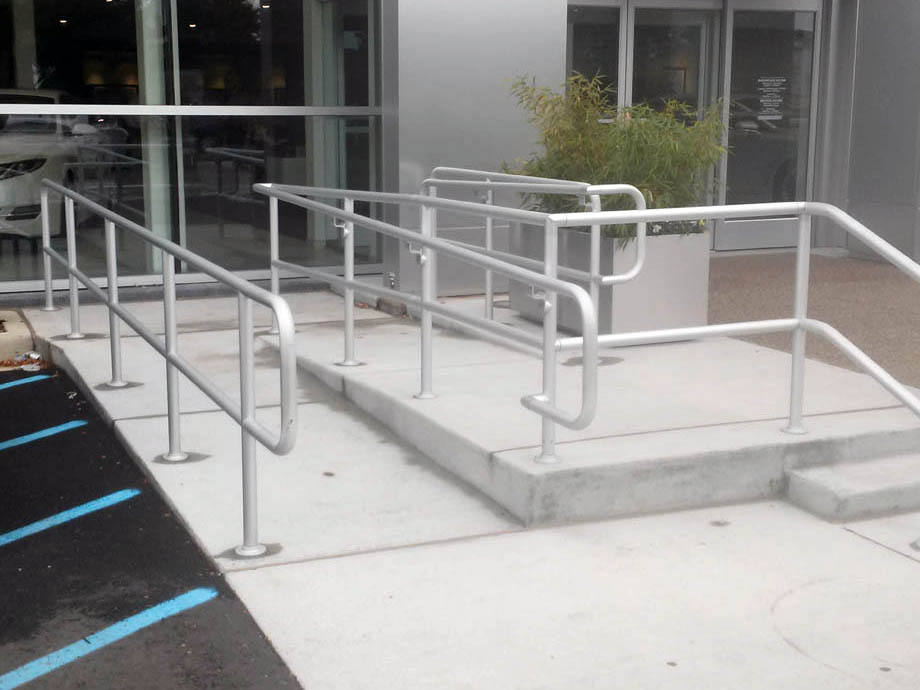 commercial railings example