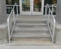 custom built commercial railings